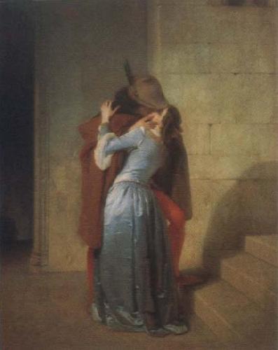 Francesco Hayez the kiss Sweden oil painting art